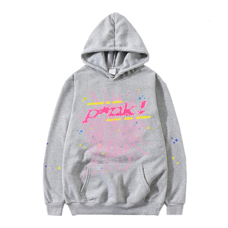 Casual Stylish Graphic Print Unisex Punk Hoodie