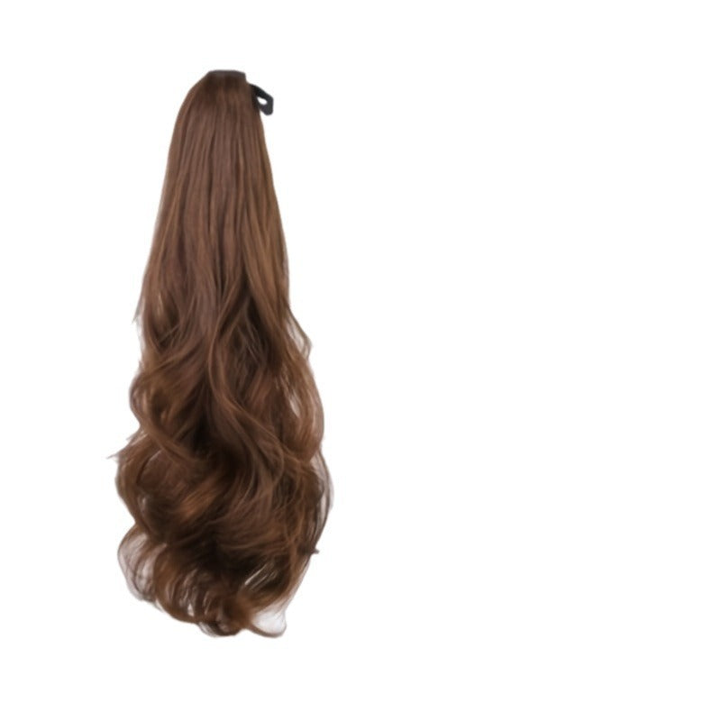 Women’s Long Curly Hair Clip On Ponytail Hair Extensions