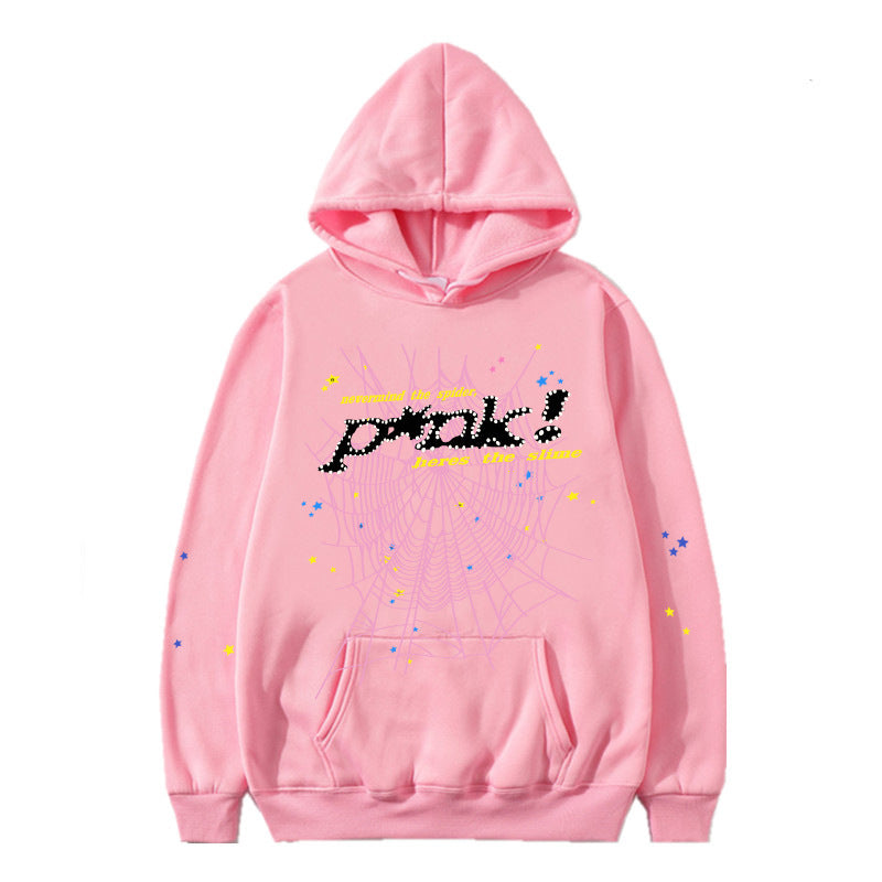 Casual Stylish Graphic Print Unisex Punk Hoodie