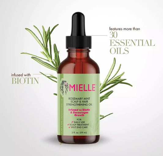 Mielle Hair Care Rosemary Mint Strong Hair Care Essential Oil Hair Essential Oil 59ML