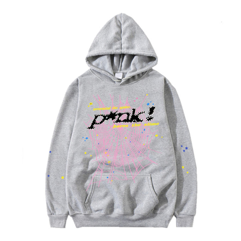 Casual Stylish Graphic Print Unisex Punk Hoodie